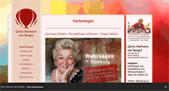 Desktop Screenshot of diekartenlegerin.de